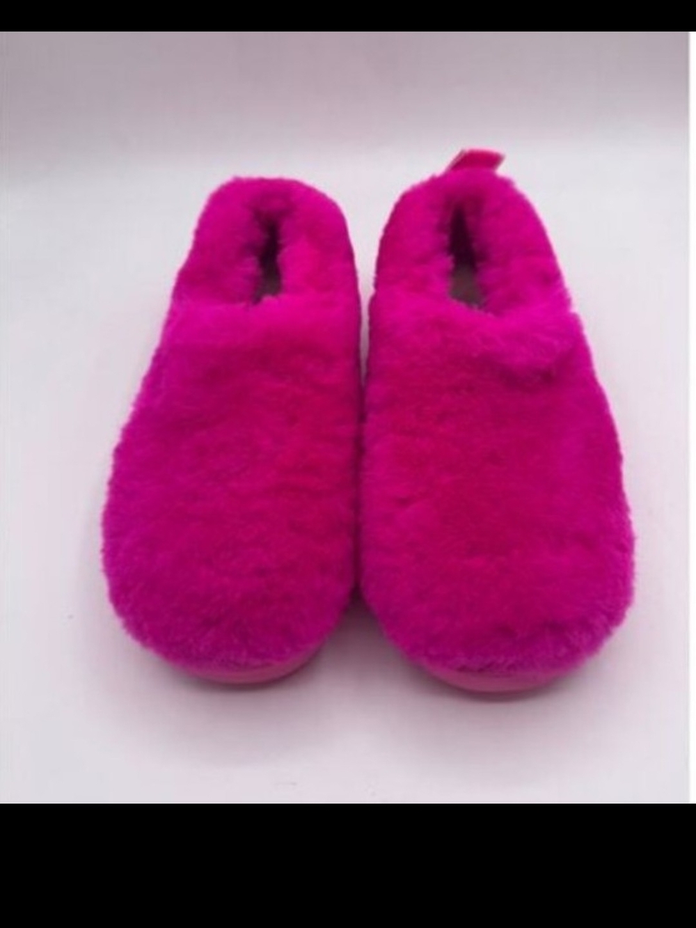 UGG Women's Fuzzy Slip-On Slippers in Hot Pink